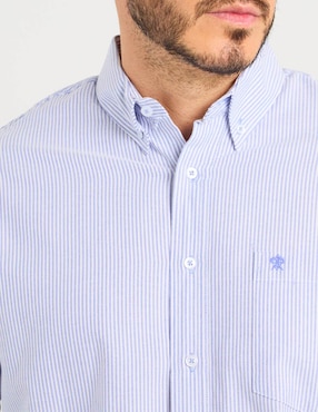 Camisa casual Cavalatti manga larga para hombre
