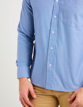 Camisa casual Regent Street manga larga para hombre
