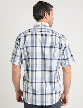 Camisa casual Cavalatti manga al codo para hombre