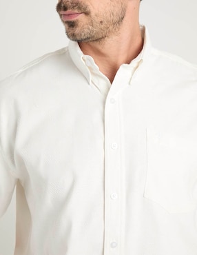 Camisa casual Cavalatti de algodón manga corta para hombre