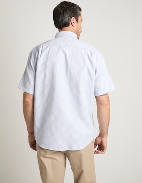 Camisa casual Cavalatti manga corta para hombre