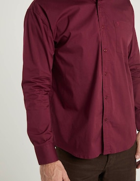 Camisa casual Cavalatti manga larga para hombre