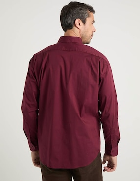 Camisa casual Cavalatti manga larga para hombre