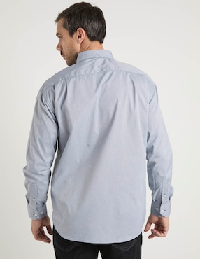Camisa casual Cavalatti manga larga para hombre