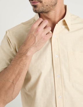 Camisa casual Regent Street manga corta para hombre