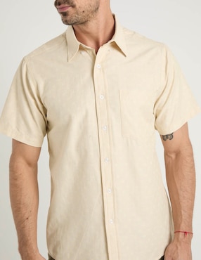 Camisa casual Regent Street manga corta para hombre