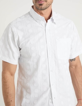 Camisa casual Regent Street manga corta para hombre