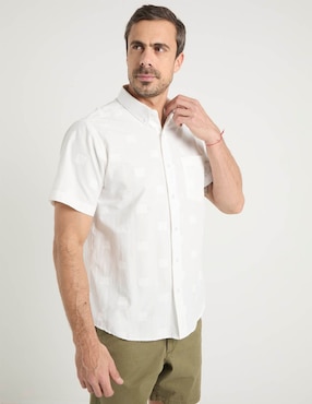Camisa casual Regent Street manga corta para hombre