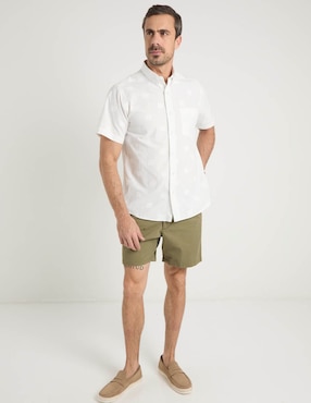 Camisa casual Regent Street manga corta para hombre