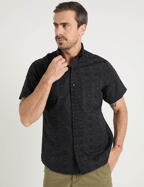 Camisa casual Regent Street manga corta para hombre