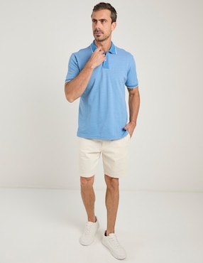 Playera tipo polo Jbe para hombre