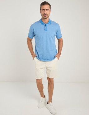 Playera tipo polo Jbe para hombre