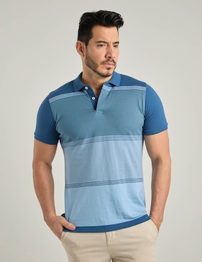 Playera tipo polo R Street para hombre