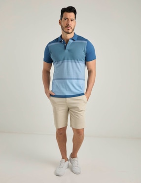Playera tipo polo R Street para hombre