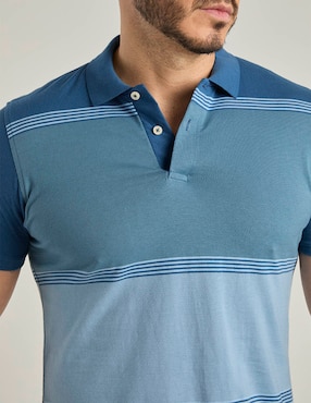 Playera tipo polo R Street para hombre