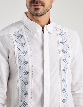 Guayabera manga larga Ábito para hombre