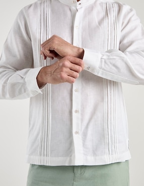 Guayabera manga larga Ábito para hombre