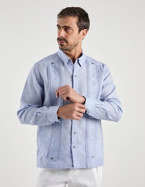 Guayabera manga larga Ábito para hombre