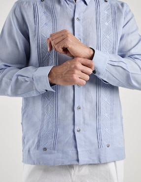 Guayabera manga larga Ábito para hombre