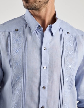 Guayabera manga larga Ábito para hombre