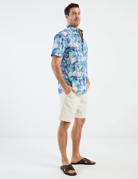 Bermuda Ábito de algodón para hombre