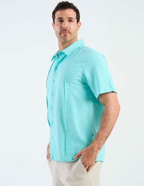 Guayabera manga corta Costavana para hombre