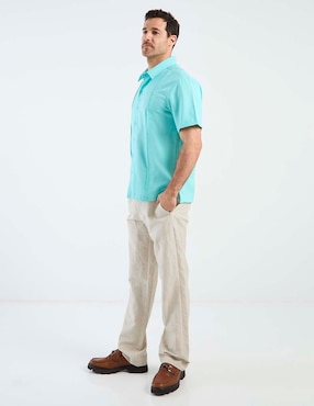 Guayabera manga corta Costavana para hombre