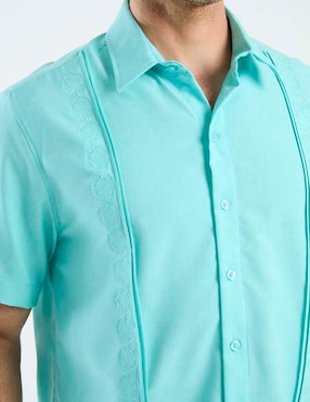 Guayabera manga corta Costavana para hombre
