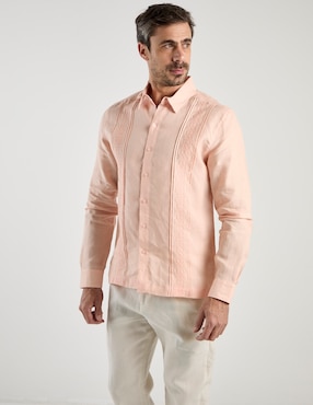 Guayabera manga larga Ábito para hombre