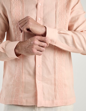 Guayabera manga larga Ábito para hombre