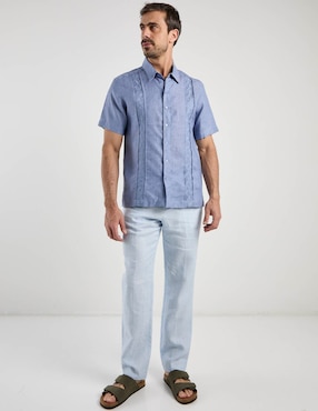 Guayabera manga corta Ábito para hombre