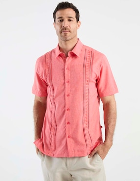 Guayabera manga corta Costavana para hombre