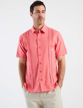 Guayabera manga corta Costavana para hombre
