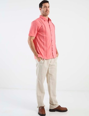 Guayabera manga corta Costavana para hombre