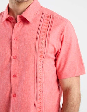Guayabera manga corta Costavana para hombre