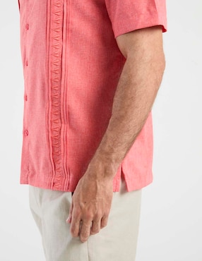 Guayabera manga corta Costavana para hombre