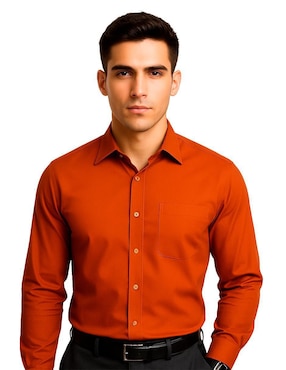 Camisa de vestir Medizin Uniformes manga larga para hombre