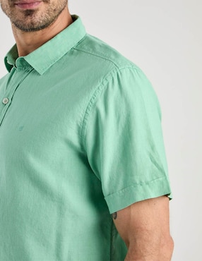 Camisa casual Ábito manga corta para hombre