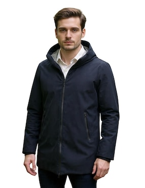 Chamarra casual Zilery's con capucha para hombre
