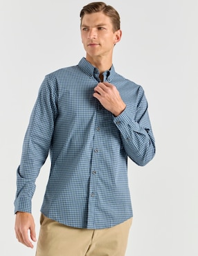 Camisa casual Eddie Bauer manga larga para hombre