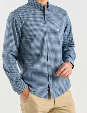 Camisa casual Eddie Bauer manga larga para hombre