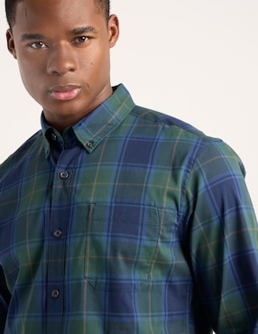 Camisa casual Eddie Bauer manga larga para hombre