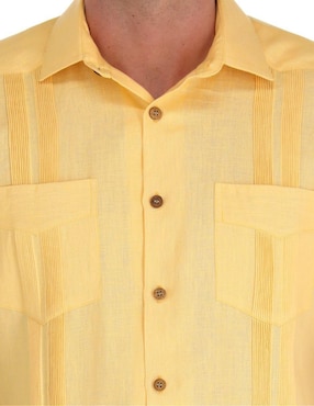 Guayabera manga corta Camasha para hombre