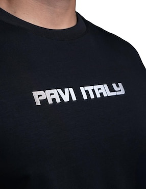 Playera Pavi Italy cuello redondo para hombre