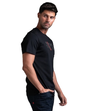 Playera Pavi Italy cuello redondo para hombre