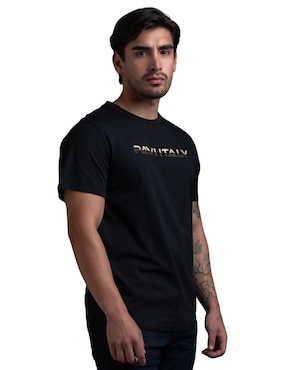 Playera Pavi Italy cuello redondo para hombre