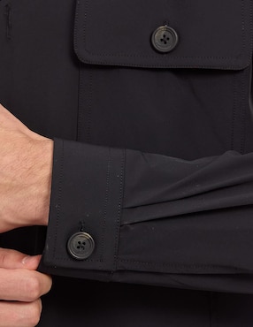 Sobrecamisa casual Vittorio Forti manga larga para hombre
