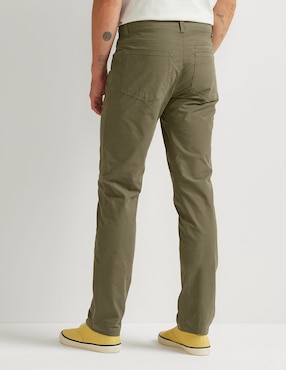 Pantalón business casual slim Eddie Bauer de algodón para hombre