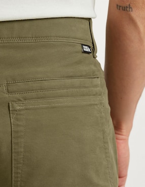 Pantalón business casual slim Eddie Bauer de algodón para hombre