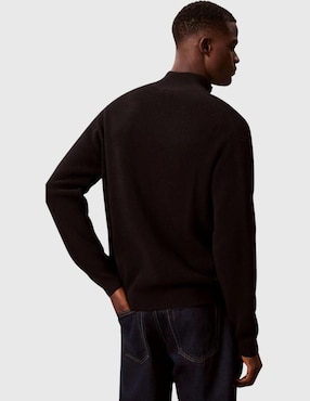 Suéter Calvin Klein cuello con cierre para hombre